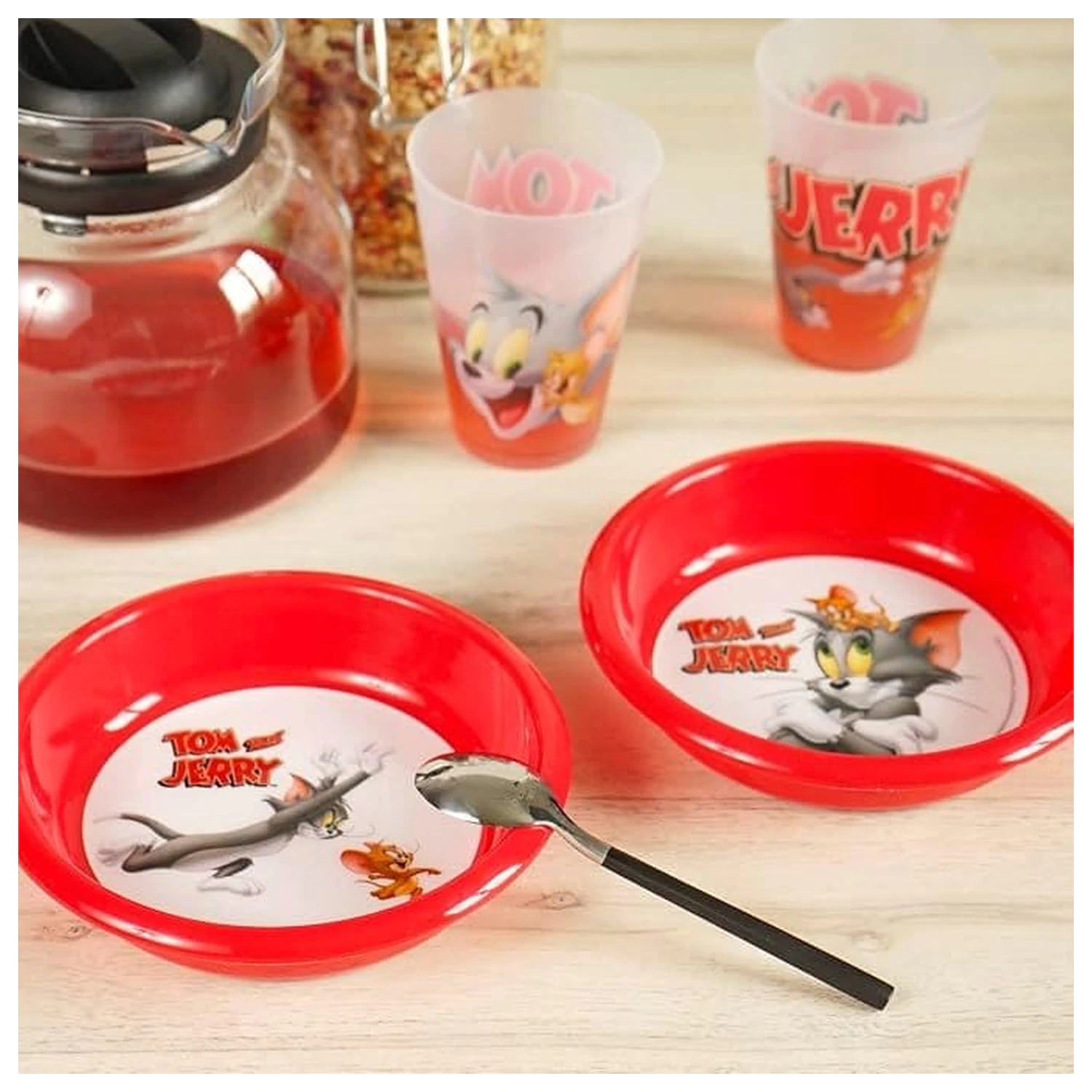 Tom & Jerry Cereal Bowl 4-Pack 300 ml fotografii produktu