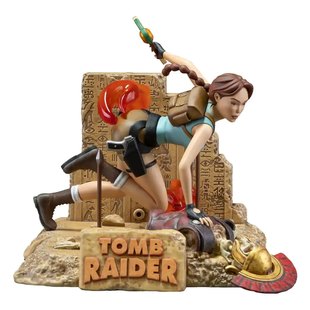 Tomb Raider 1996 PVC Socha Lara Croft Classic Era 17 cm fotografii produktu