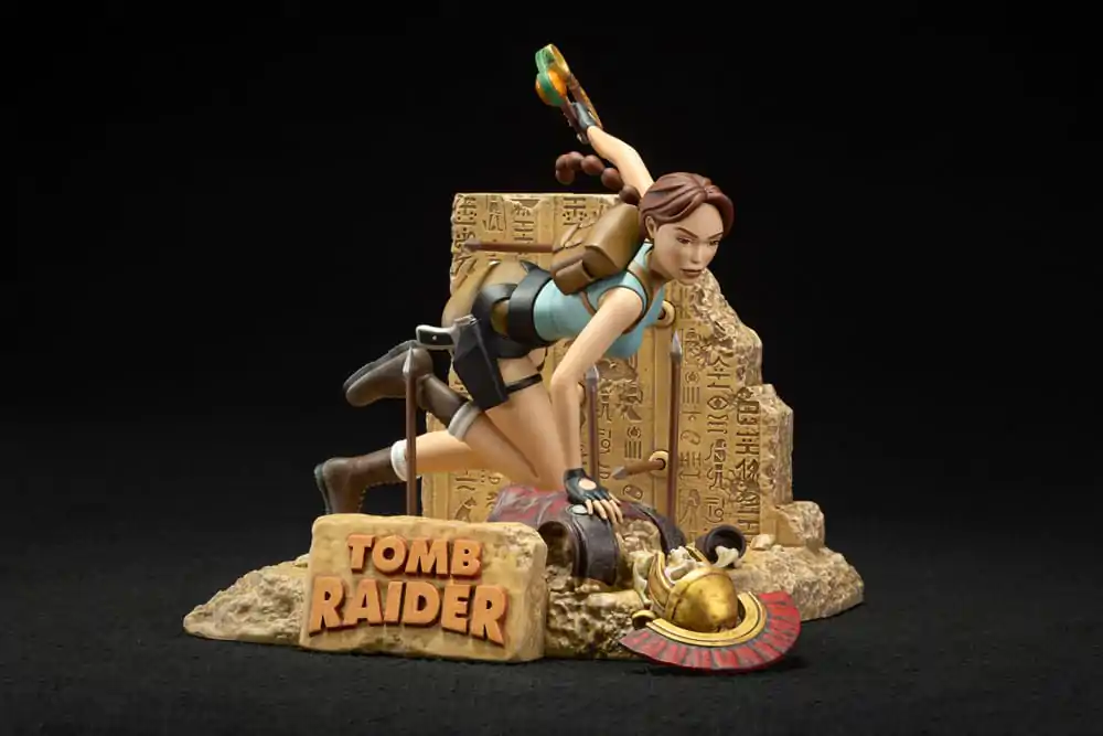 Tomb Raider 1996 PVC Socha Lara Croft Classic Era 17 cm fotografii produktu