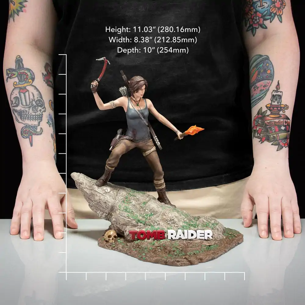 Tomb Raider PVC Socha Lara Croft Survivor Era 33 cm fotografii produktu