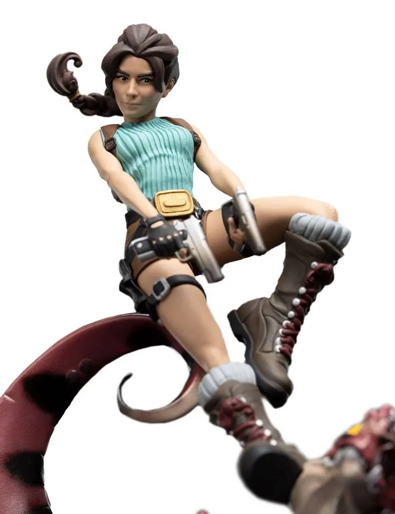 Tomb Raider Mini Epics vinylová figurka Lara Croft & Raptor 24 cm fotografii produktu