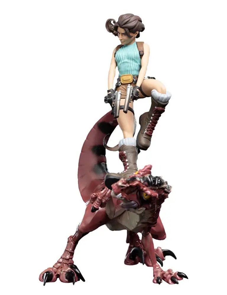 Tomb Raider Mini Epics vinylová figurka Lara Croft & Raptor 24 cm fotografii produktu