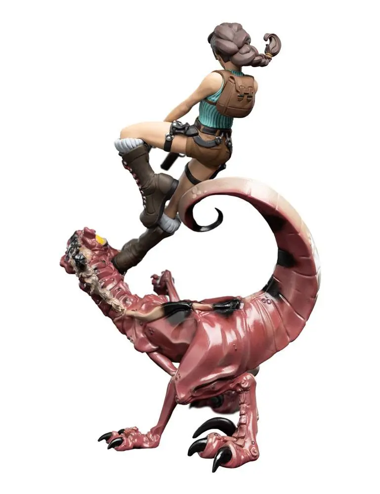 Tomb Raider Mini Epics vinylová figurka Lara Croft & Raptor 24 cm fotografii produktu