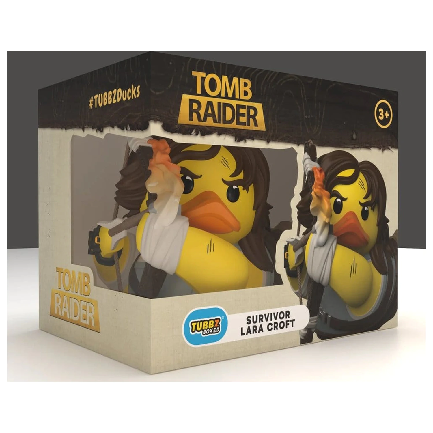 Tomb Raider Tubbz PVC figurka Lara Croft (Survivor) Boxed Edition 10 cm fotografii produktu