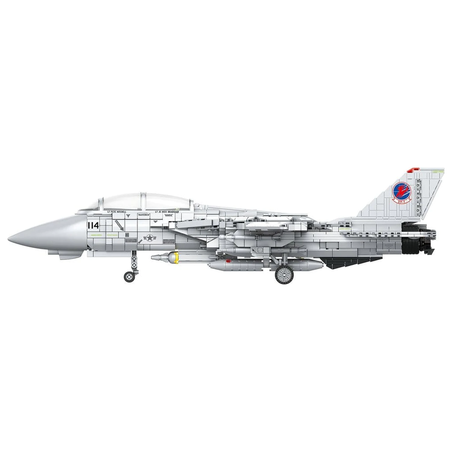 Top Gun Brick System Set Maverickův F-14A Tomcat fotografii produktu