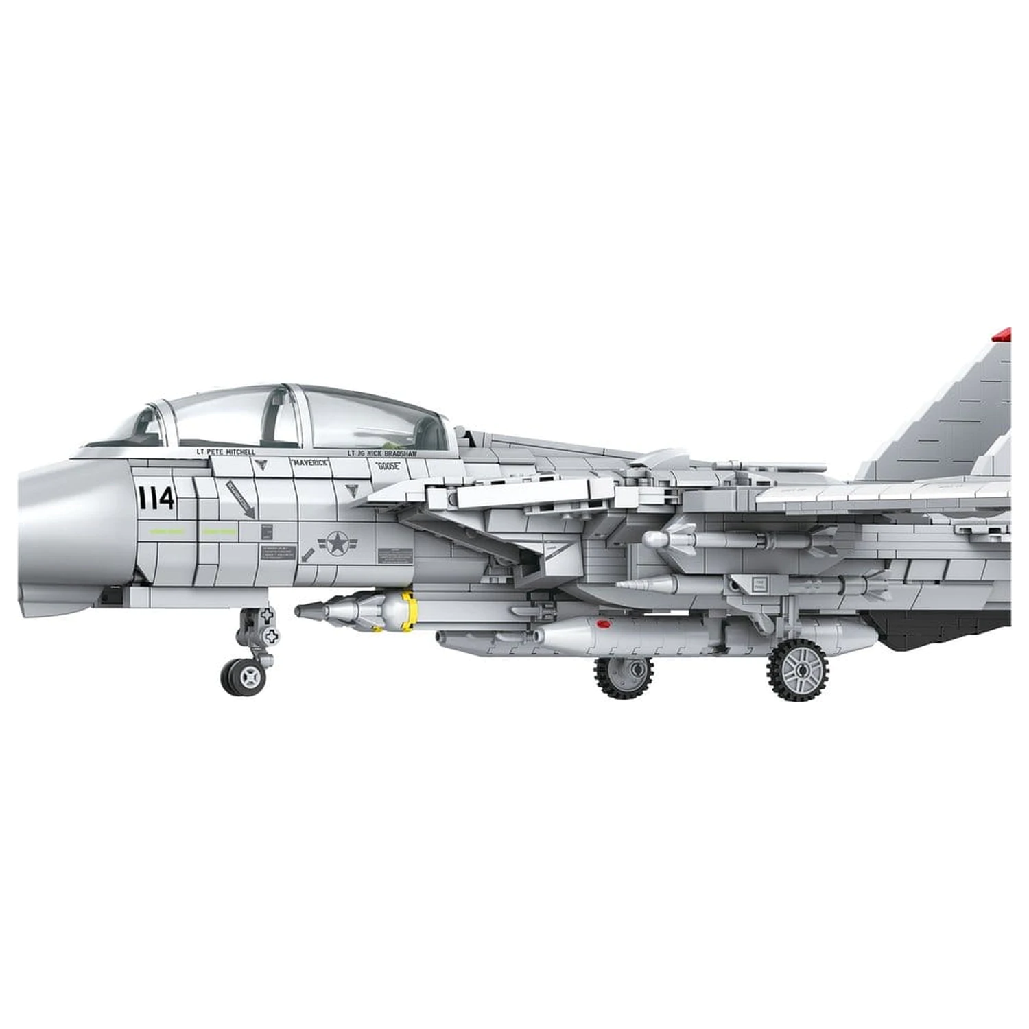 Top Gun Brick System Set Maverickův F-14A Tomcat fotografii produktu