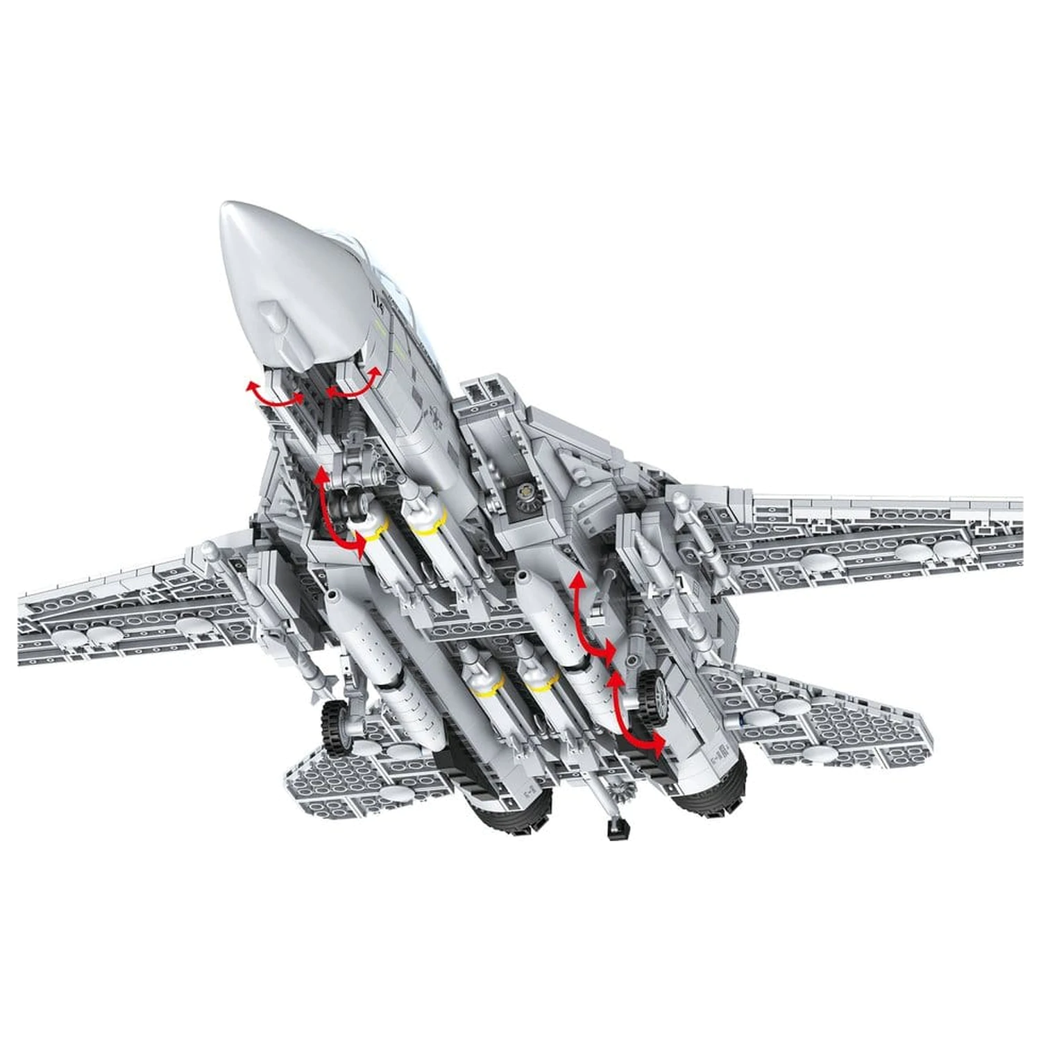 Top Gun Brick System Set Maverickův F-14A Tomcat fotografii produktu