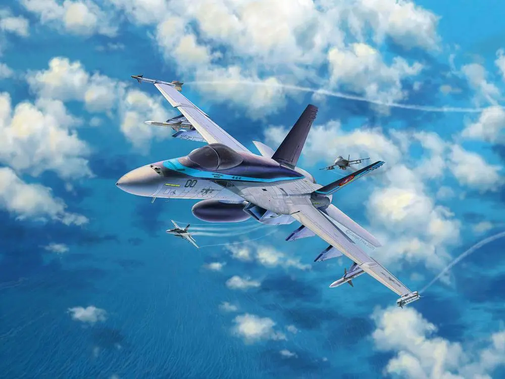 Top Gun: Maverick Model Kit 1/48 Maverick´s F/A-18E Super Hornet 38 cm fotografii produktu