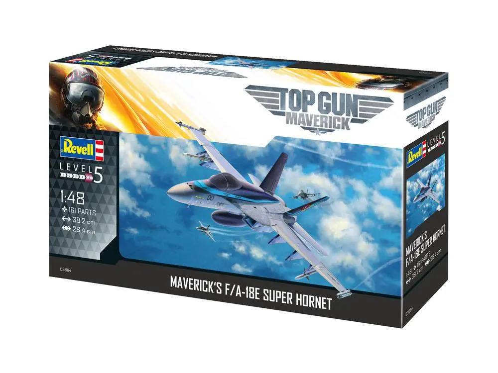 Top Gun: Maverick Model Kit 1/48 Maverick´s F/A-18E Super Hornet 38 cm fotografii produktu