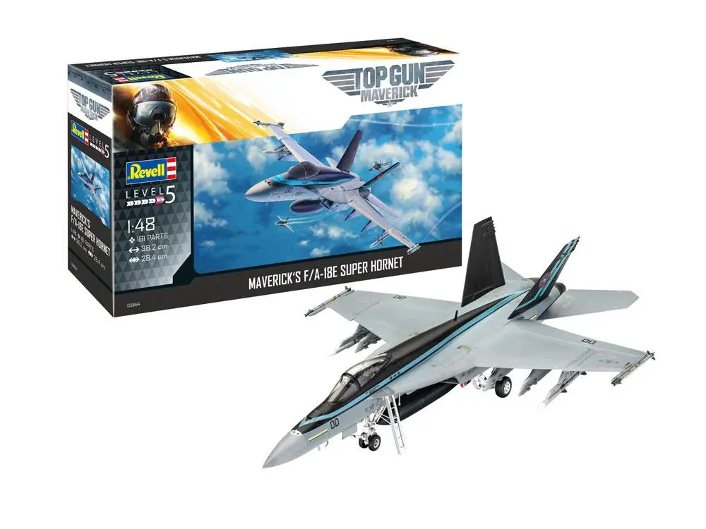 Top Gun: Maverick Model Kit 1/48 Maverick´s F/A-18E Super Hornet 38 cm fotografii produktu