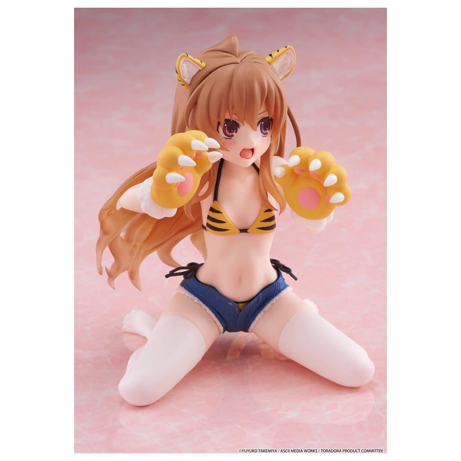 Toradora! Desktop Cute PVC figurka Taiga Aisaka (Tiger Costume Swimwear Ver.) 13 cm fotografii produktu