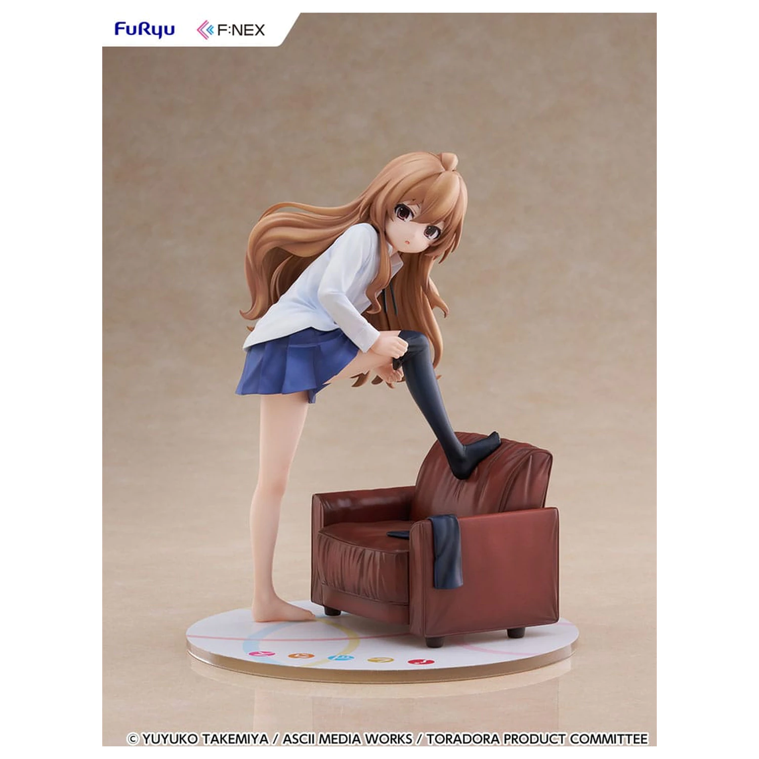 Toradora! F:NEX PVC Socha 1/7 Taiga Aisaka 18 cm fotografii produktu