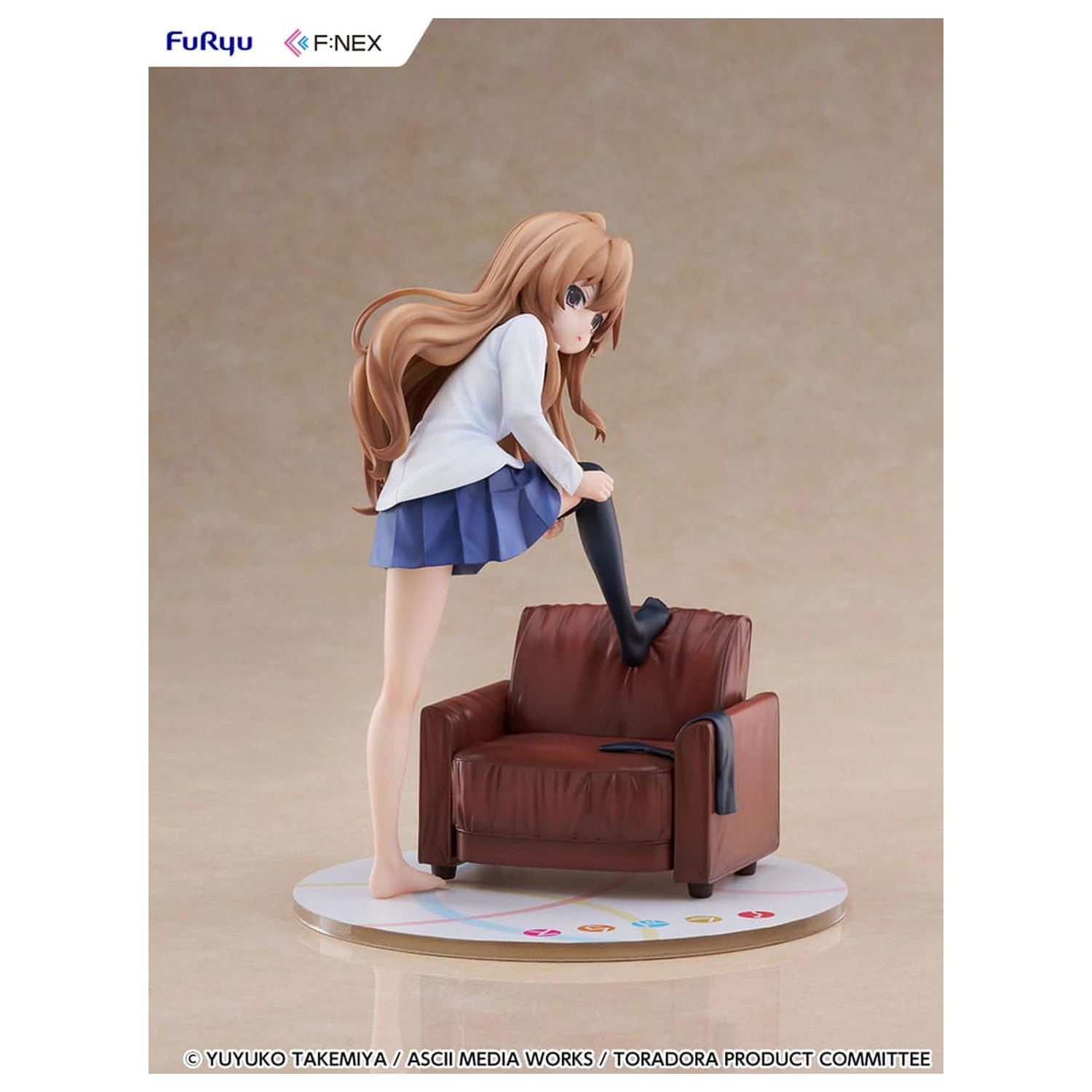 Toradora! F:NEX PVC Socha 1/7 Taiga Aisaka 18 cm fotografii produktu