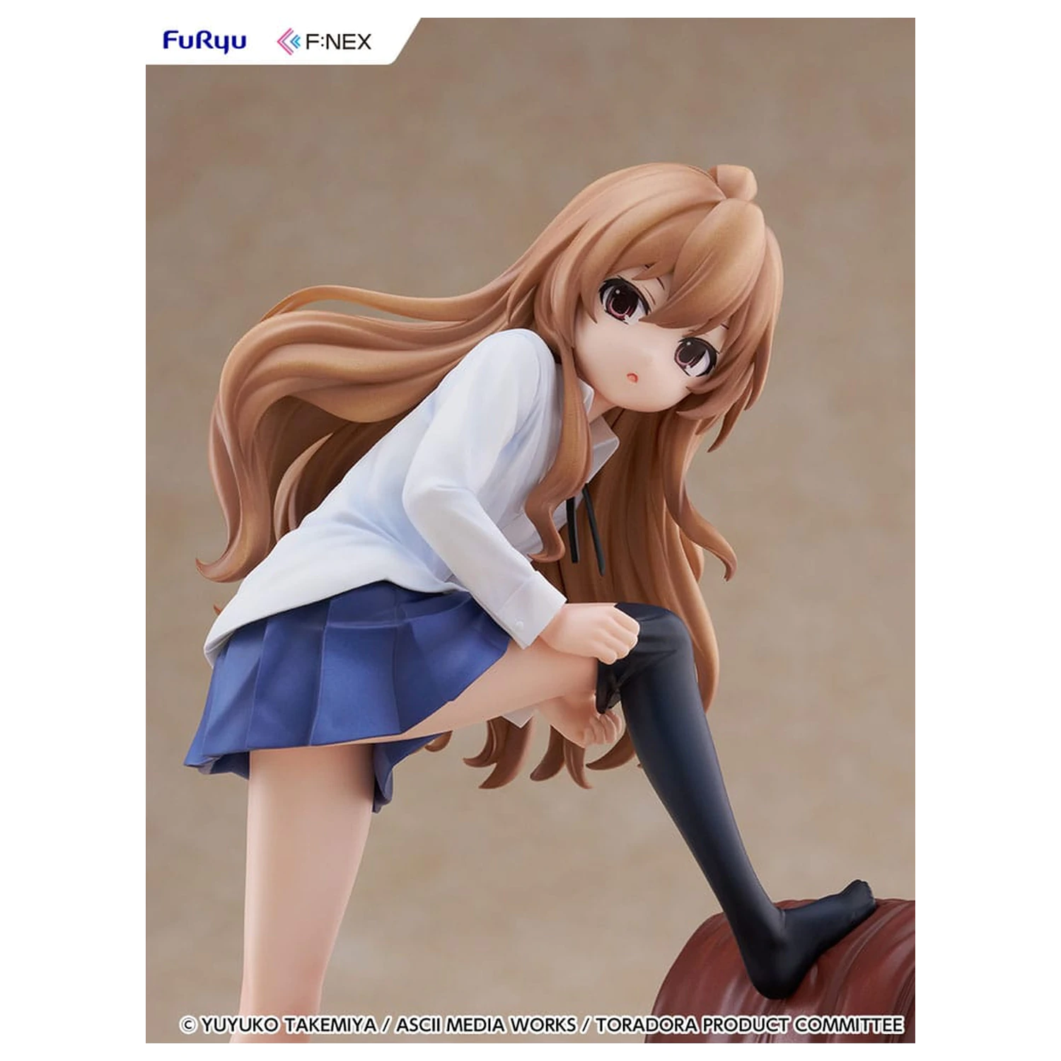 Toradora! F:NEX PVC Socha 1/7 Taiga Aisaka 18 cm fotografii produktu