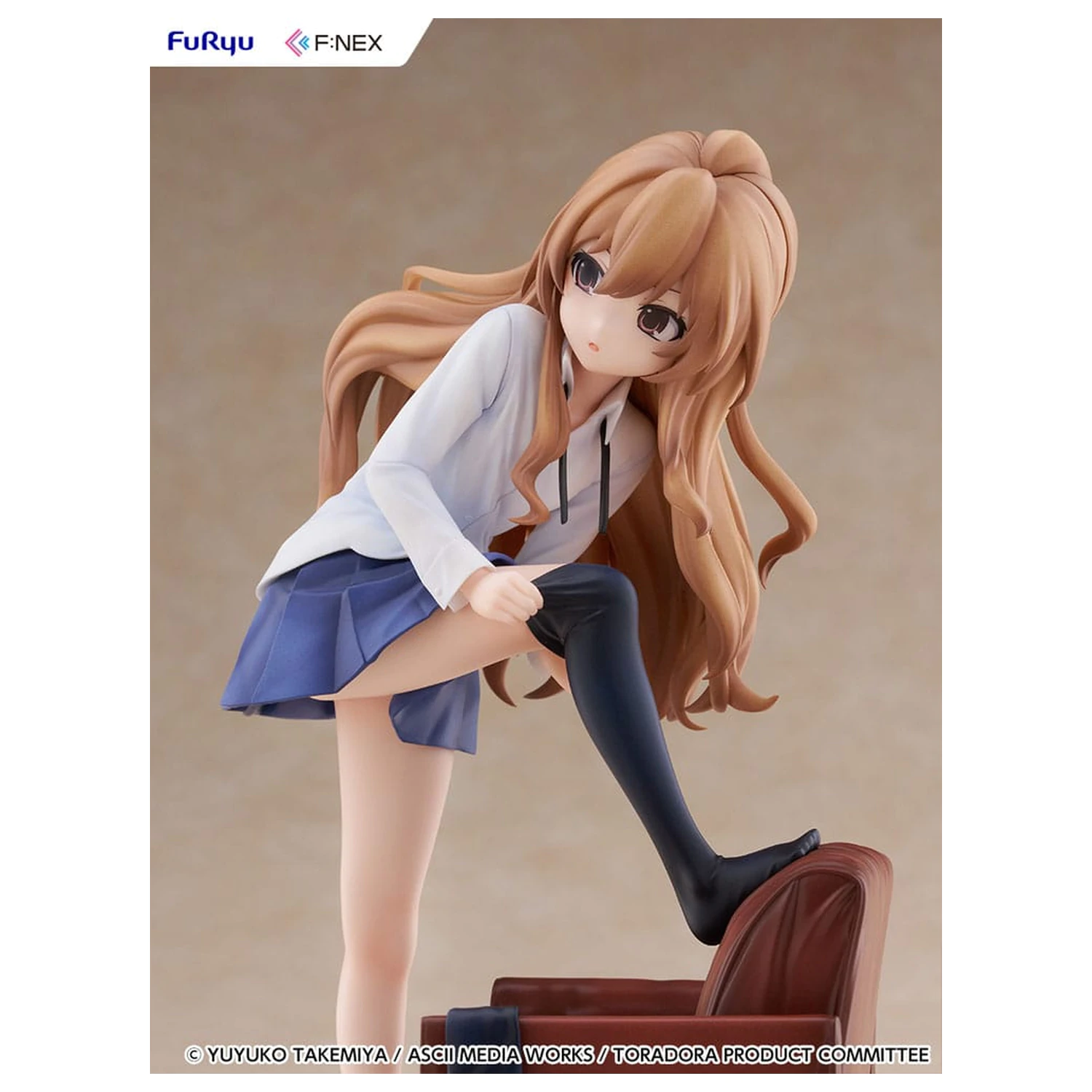 Toradora! F:NEX PVC Socha 1/7 Taiga Aisaka 18 cm fotografii produktu