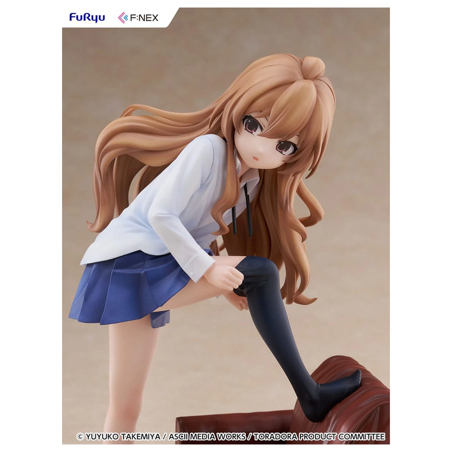 Toradora! F:NEX PVC Socha 1/7 Taiga Aisaka 18 cm fotografii produktu