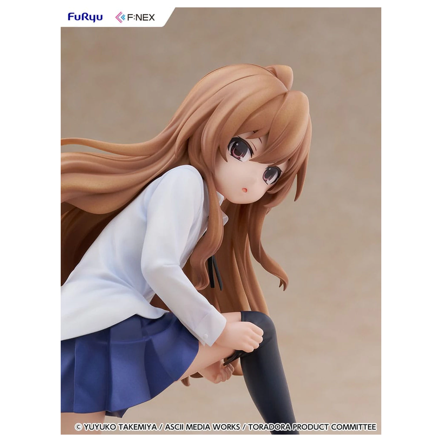 Toradora! F:NEX PVC Socha 1/7 Taiga Aisaka 18 cm fotografii produktu