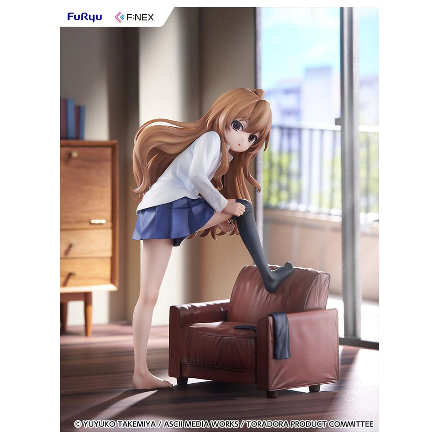 Toradora! F:NEX PVC Socha 1/7 Taiga Aisaka 18 cm fotografii produktu