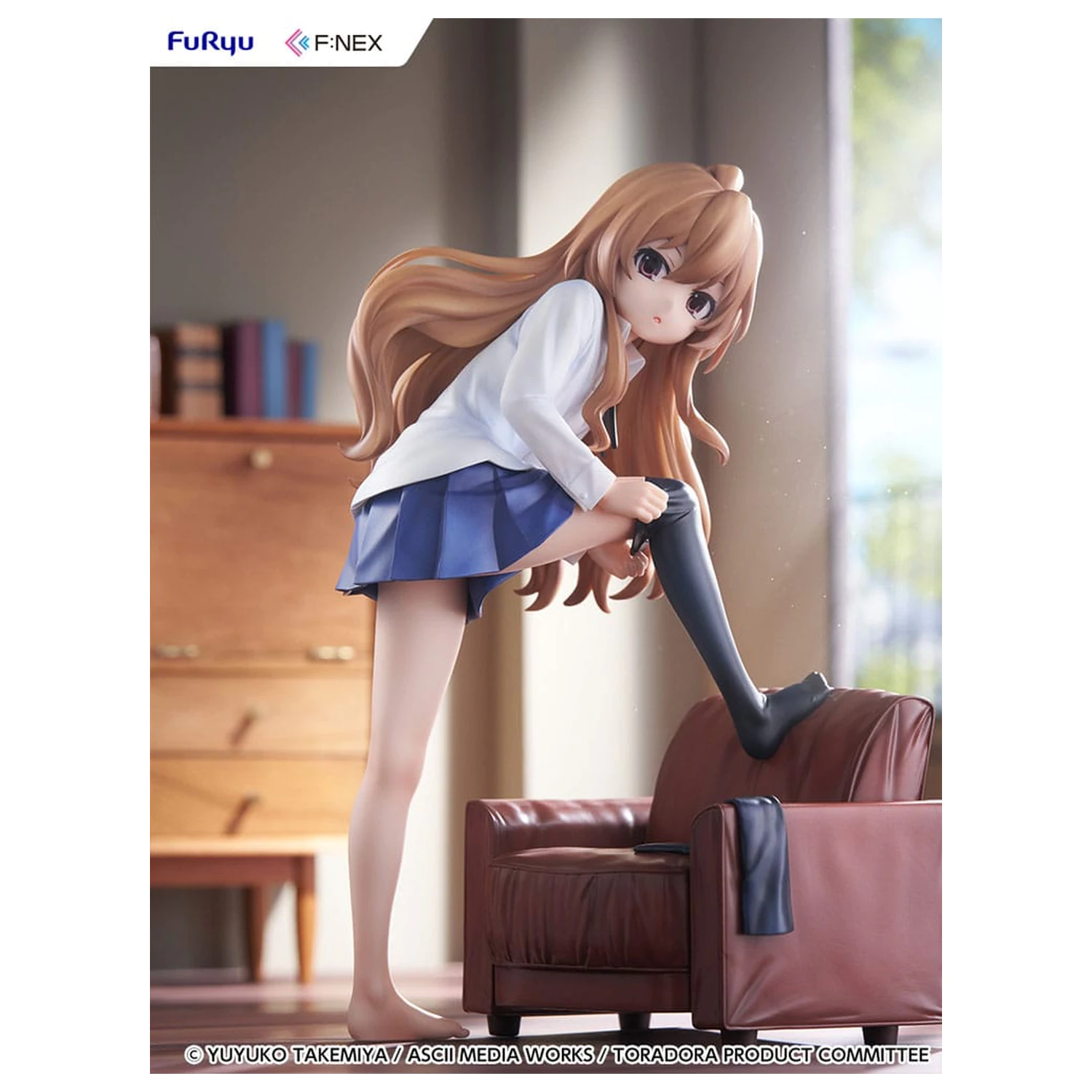 Toradora! F:NEX PVC Socha 1/7 Taiga Aisaka 18 cm fotografii produktu
