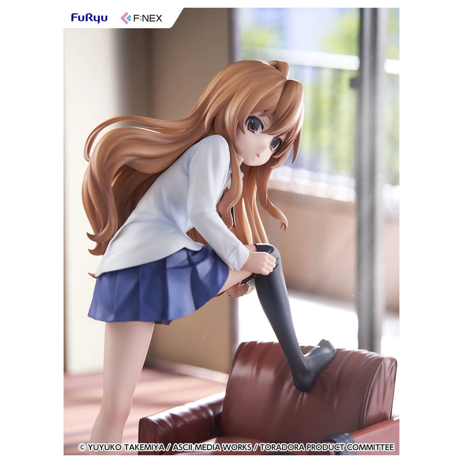 Toradora! F:NEX PVC Socha 1/7 Taiga Aisaka 18 cm fotografii produktu