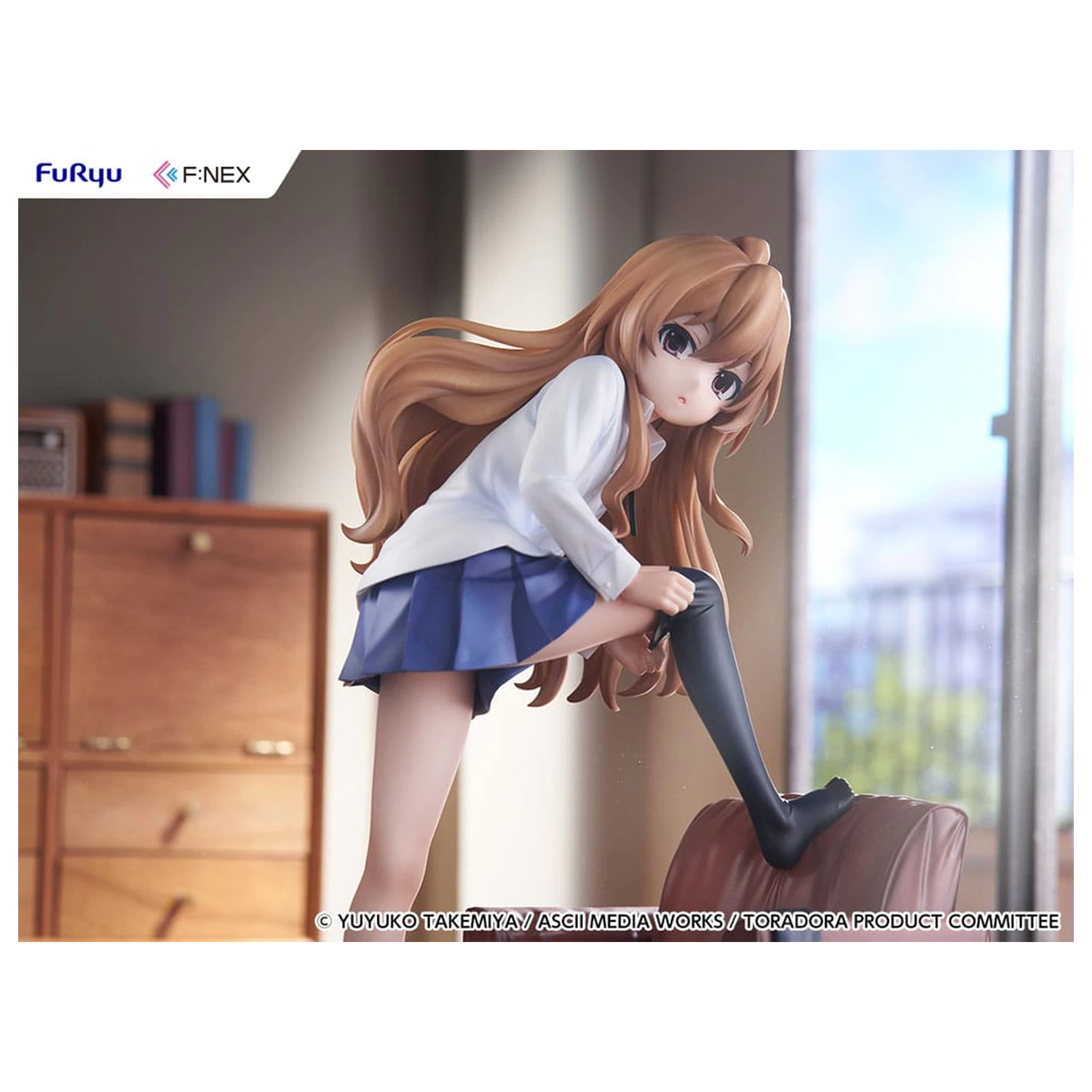 Toradora! F:NEX PVC Socha 1/7 Taiga Aisaka 18 cm fotografii produktu