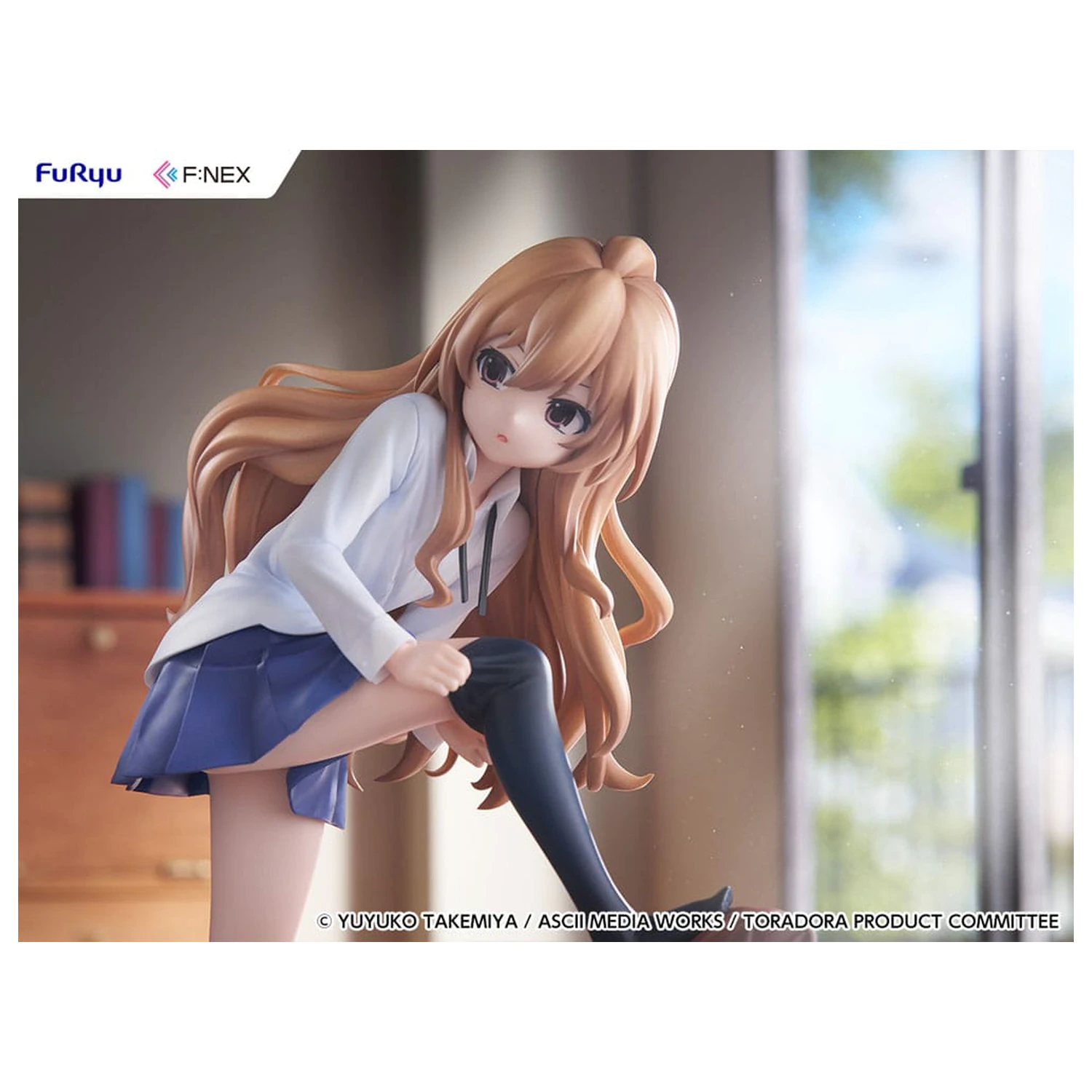 Toradora! F:NEX PVC Socha 1/7 Taiga Aisaka 18 cm fotografii produktu