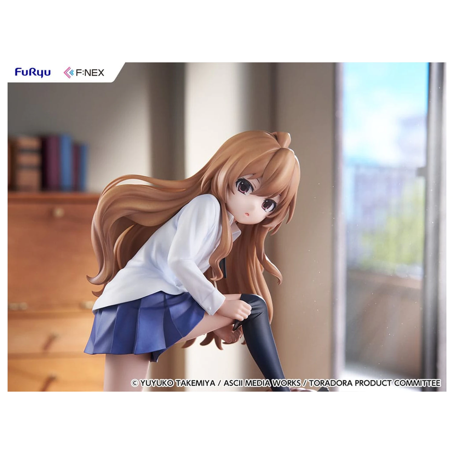 Toradora! F:NEX PVC Socha 1/7 Taiga Aisaka 18 cm fotografii produktu