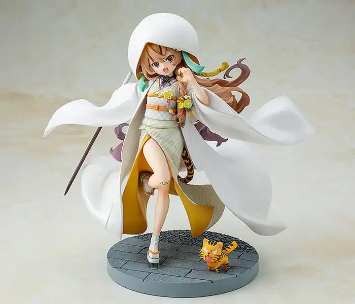 Toradora! PVC soška Taiga Aisaka: White Kimono Ver. 22 cm fotografii produktu