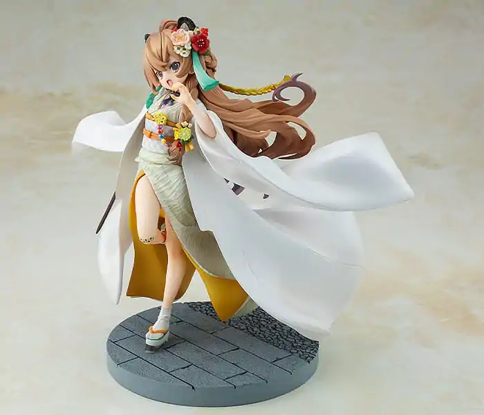 Toradora! PVC soška Taiga Aisaka: White Kimono Ver. 22 cm fotografii produktu