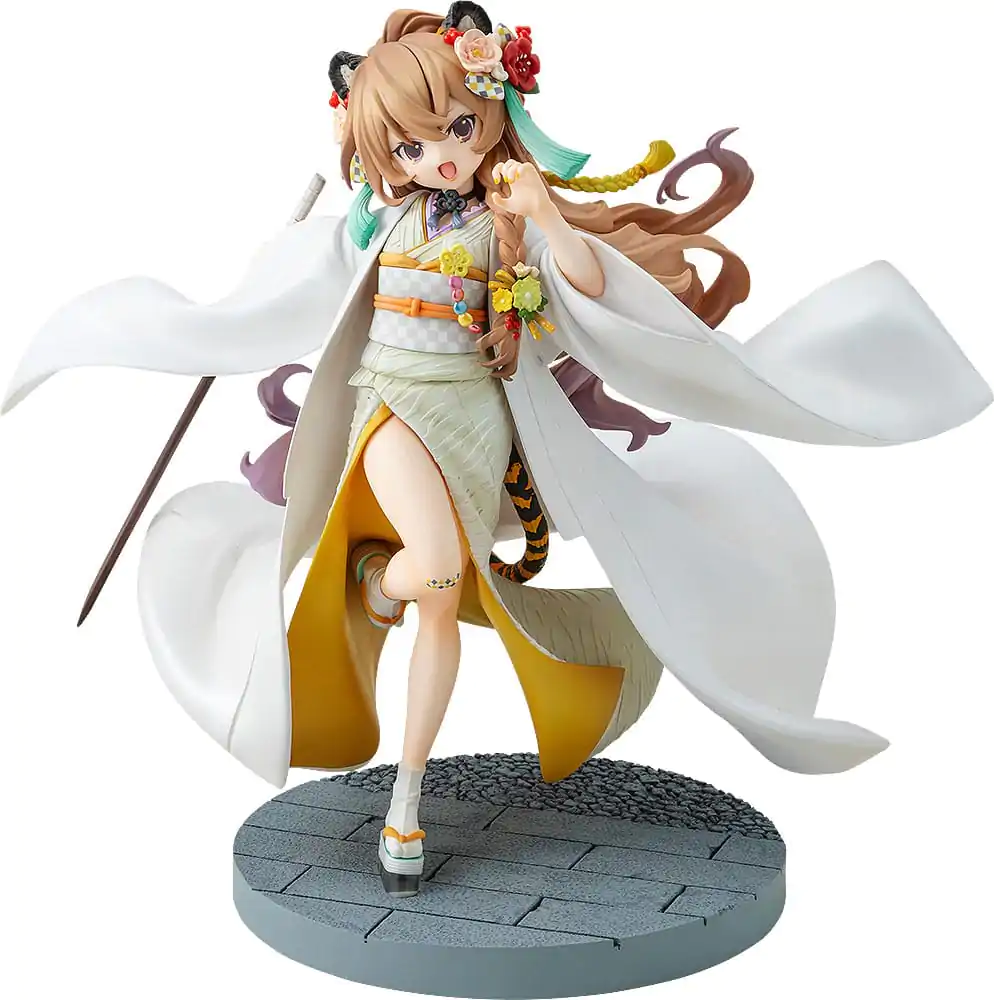 Toradora! PVC soška Taiga Aisaka: White Kimono Ver. 22 cm fotografii produktu