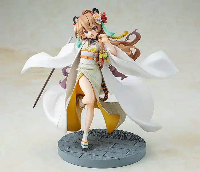 Toradora! PVC soška Taiga Aisaka: White Kimono Ver. 22 cm fotografii produktu