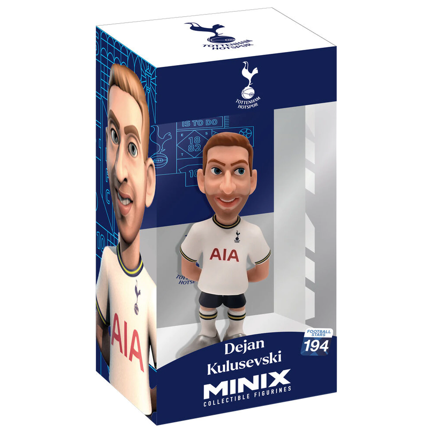 Tottenham Hotspur Kulusevski figurka minix 12 cm fotografii produktu