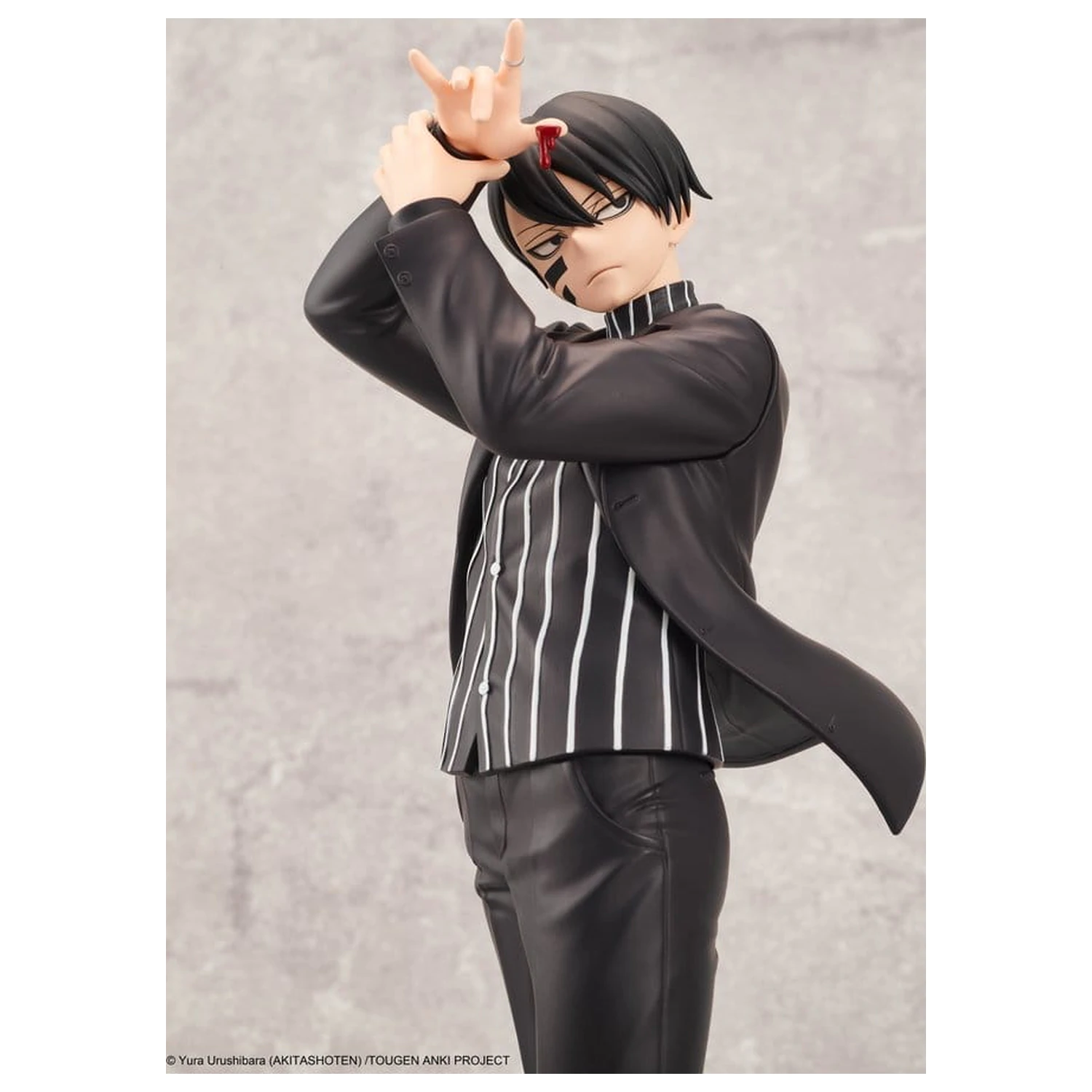 Tougen Anki: Legend of the Cursed Blood 28Fig PVC socha Naito Mudano 28 cm fotografii produktu