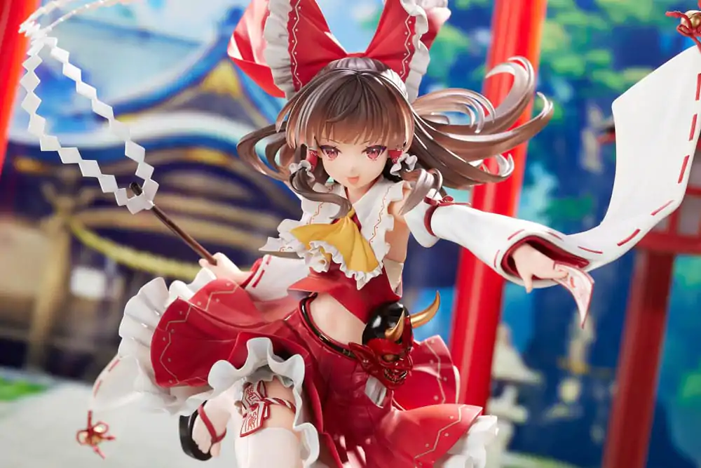 Touhou Project PVC Socha 1/6 Eternal Shrine Maiden Reimu Hakurei Deluxe Edition 30 cm fotografii produktu