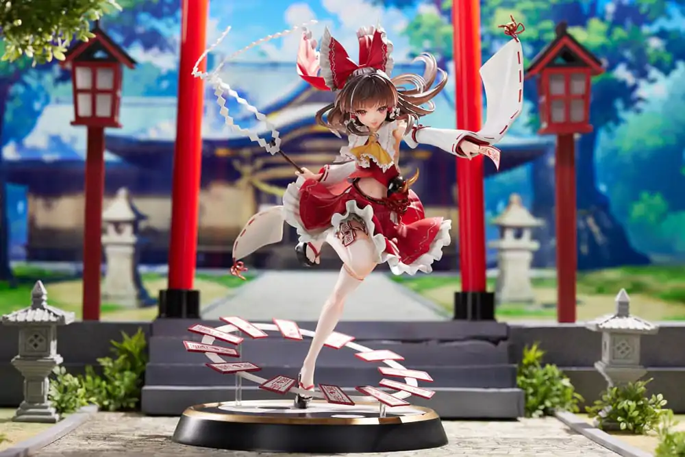 Touhou Project PVC Socha 1/6 Eternal Shrine Maiden Reimu Hakurei Deluxe Edition 30 cm fotografii produktu