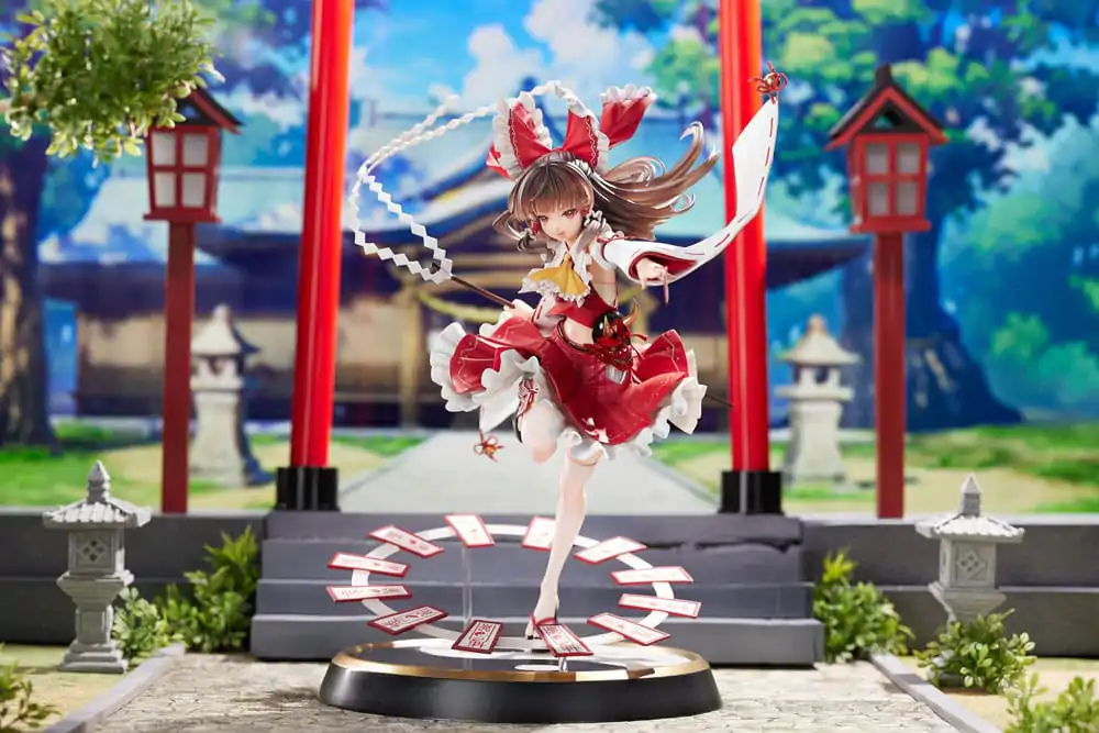 Touhou Project PVC Socha 1/6 Eternal Shrine Maiden Reimu Hakurei Deluxe Edition 30 cm fotografii produktu