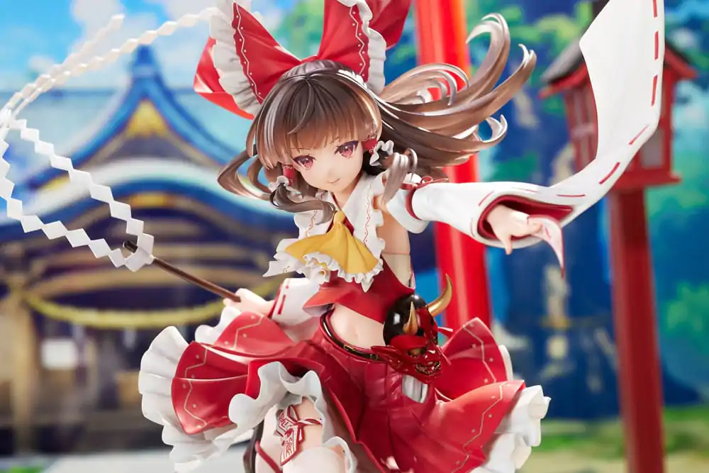 Touhou Project PVC Socha 1/6 Eternal Shrine Maiden Reimu Hakurei Deluxe Edition 30 cm fotografii produktu