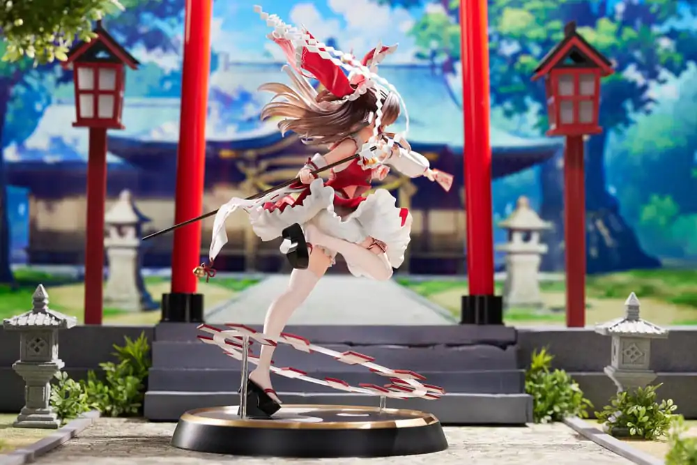 Touhou Project PVC Socha 1/6 Eternal Shrine Maiden Reimu Hakurei Deluxe Edition 30 cm fotografii produktu