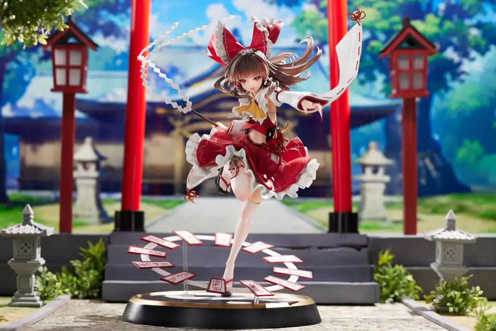 Touhou Project PVC Socha 1/6 Eternal Shrine Maiden Reimu Hakurei Deluxe Edition 30 cm fotografii produktu