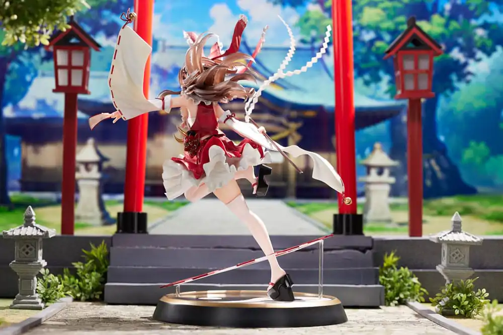 Touhou Project PVC Socha 1/6 Věčná chrámová panna Reimu Hakurei 30 cm fotografii produktu