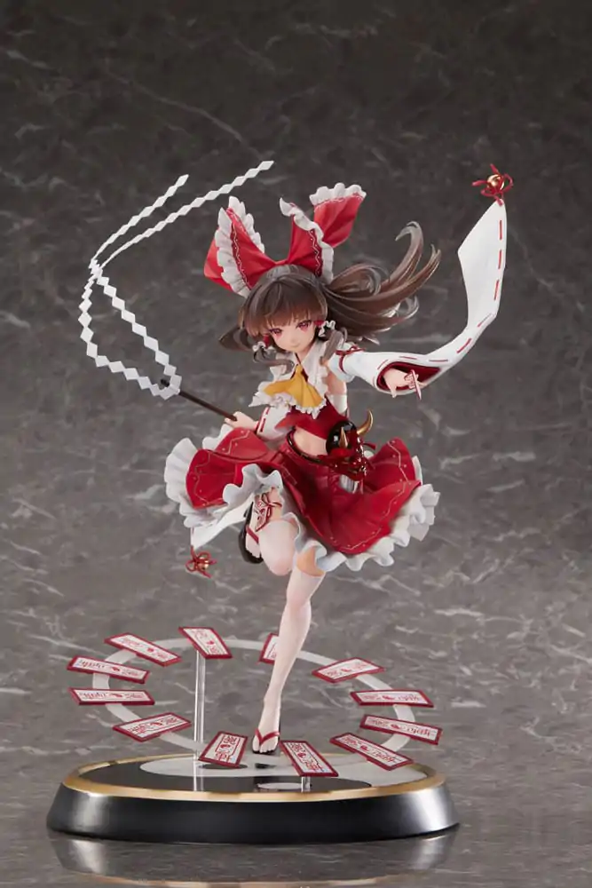 Touhou Project PVC Socha 1/6 Věčná chrámová panna Reimu Hakurei 30 cm fotografii produktu