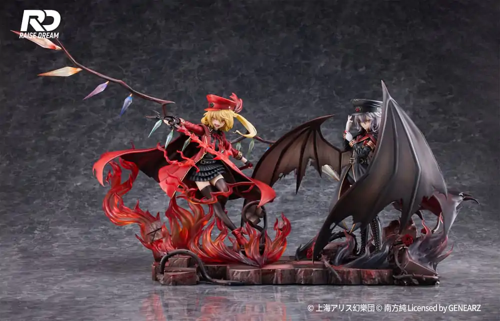 Touhou Project PVC Socha 1/6 Remilia Scarlet Military Uniform Ver. 24 cm fotografii produktu