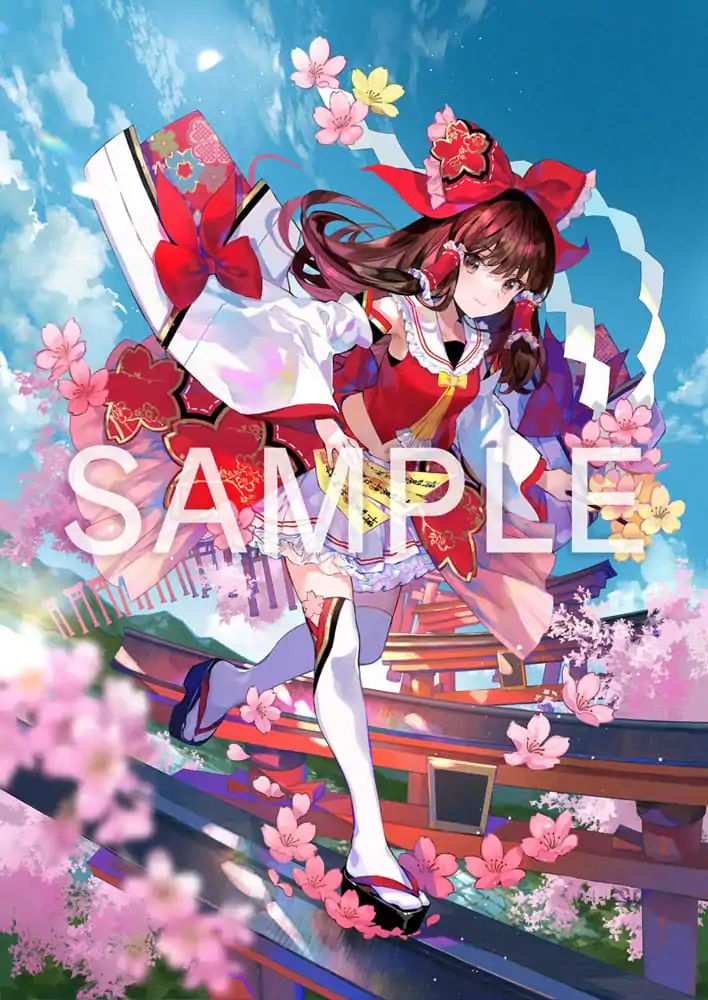 Touhou Project Socha 1/7 Reimu Hakurei Ilustrace od Fuzichoco 22 cm fotografii produktu