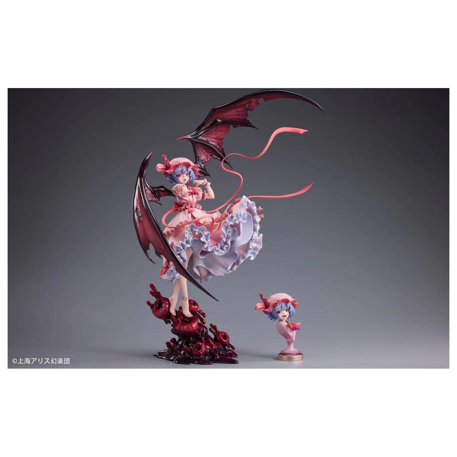 Touhou Project PVC figurka 1/7 Remilia Scarlet 38 cm fotografii produktu