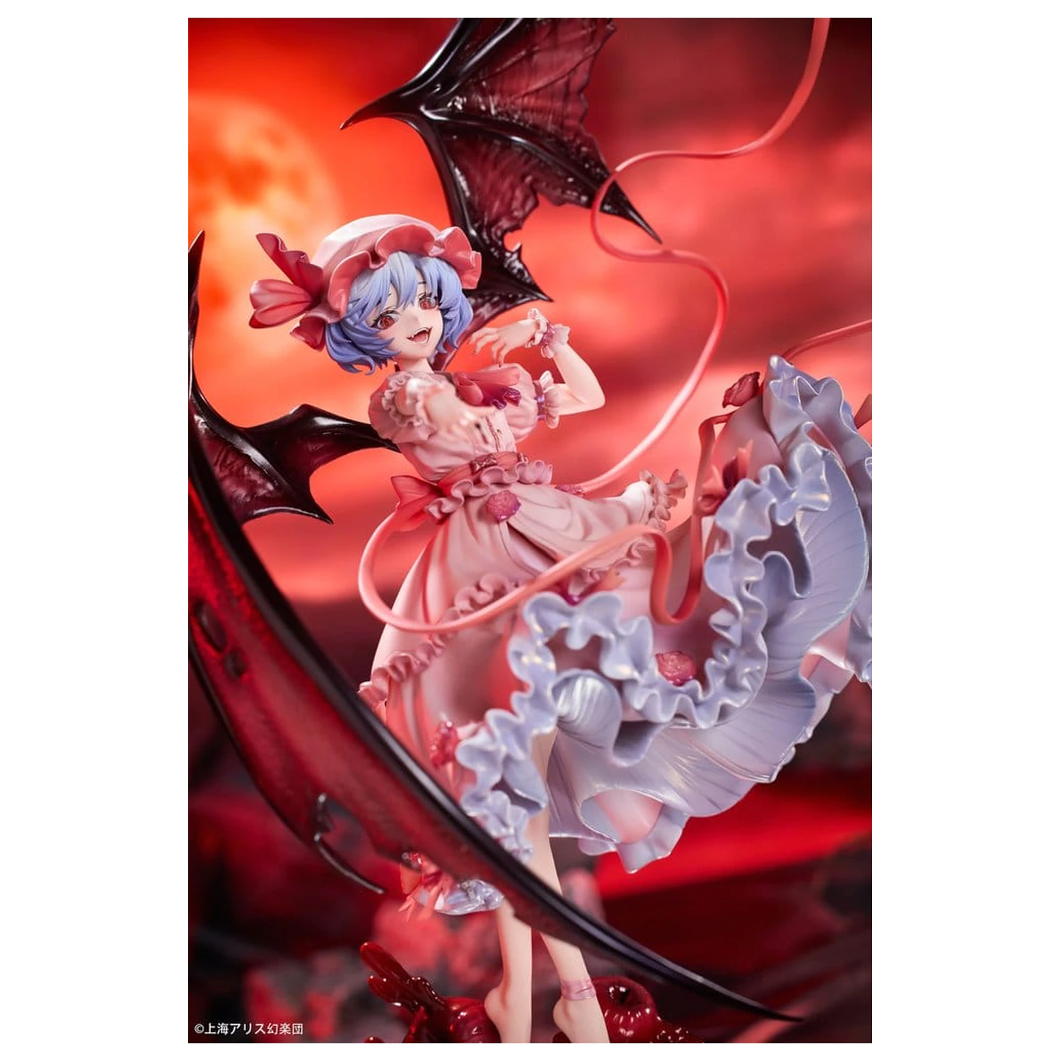 Touhou Project PVC figurka 1/7 Remilia Scarlet 38 cm fotografii produktu