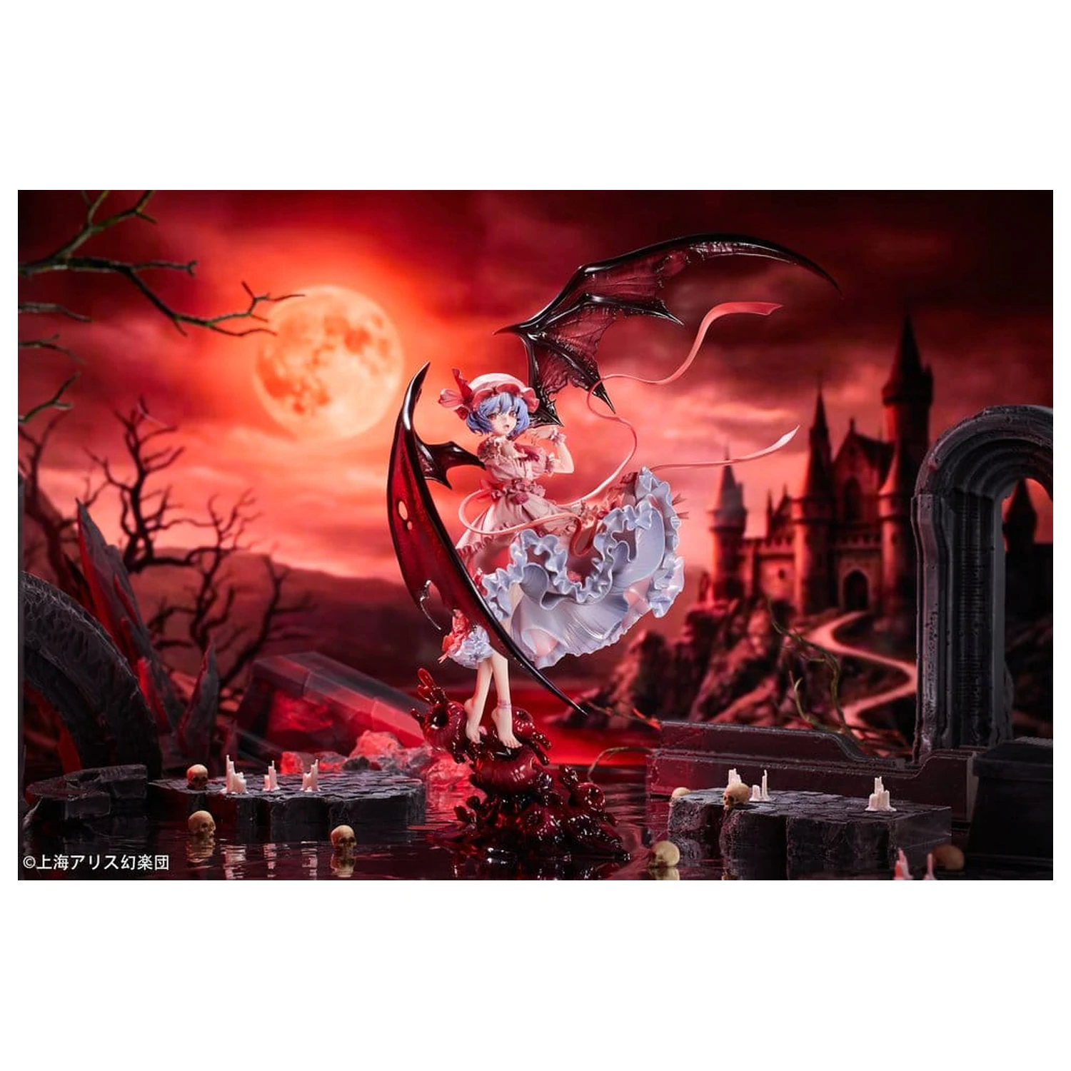 Touhou Project PVC figurka 1/7 Remilia Scarlet 38 cm fotografii produktu