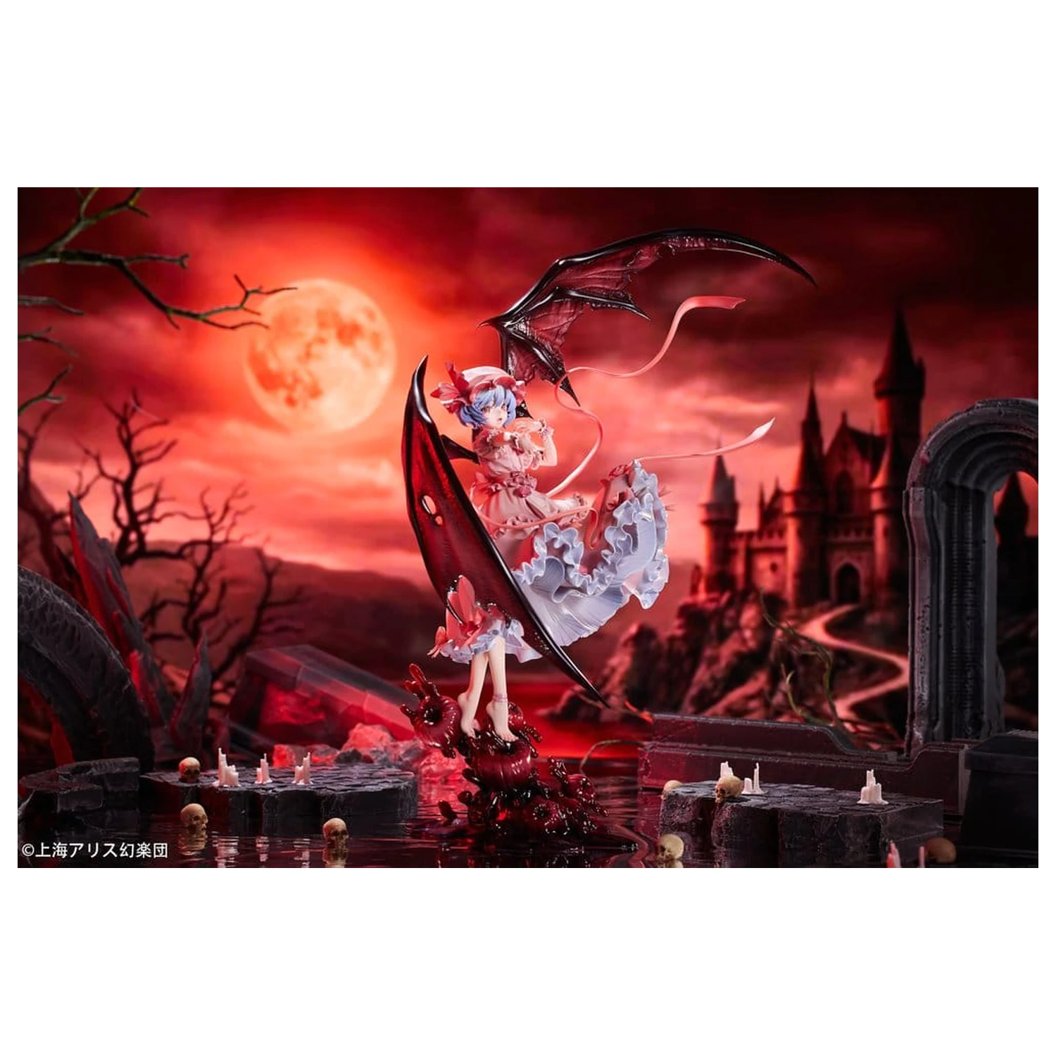 Touhou Project PVC figurka 1/7 Remilia Scarlet 38 cm fotografii produktu