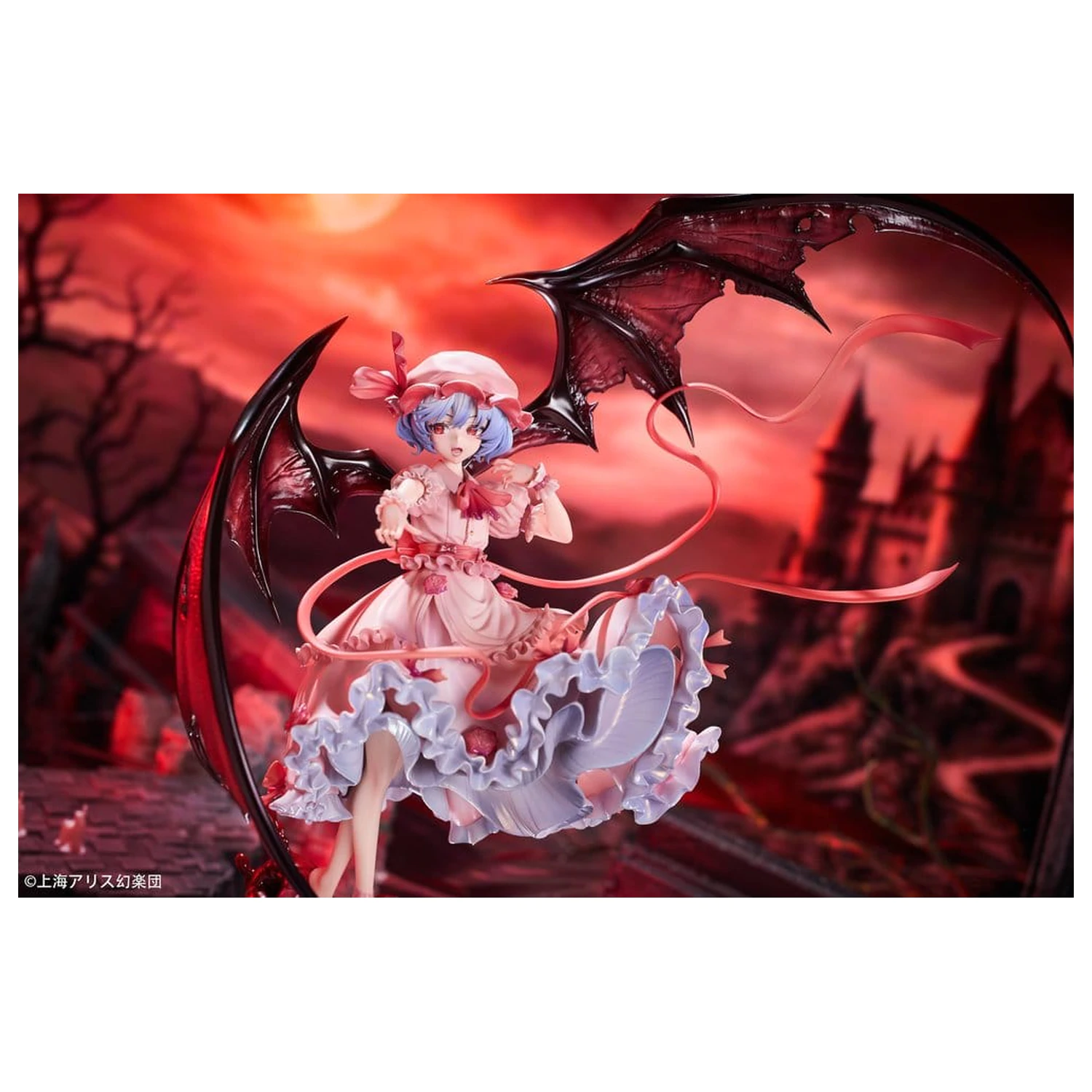 Touhou Project PVC figurka 1/7 Remilia Scarlet 38 cm fotografii produktu