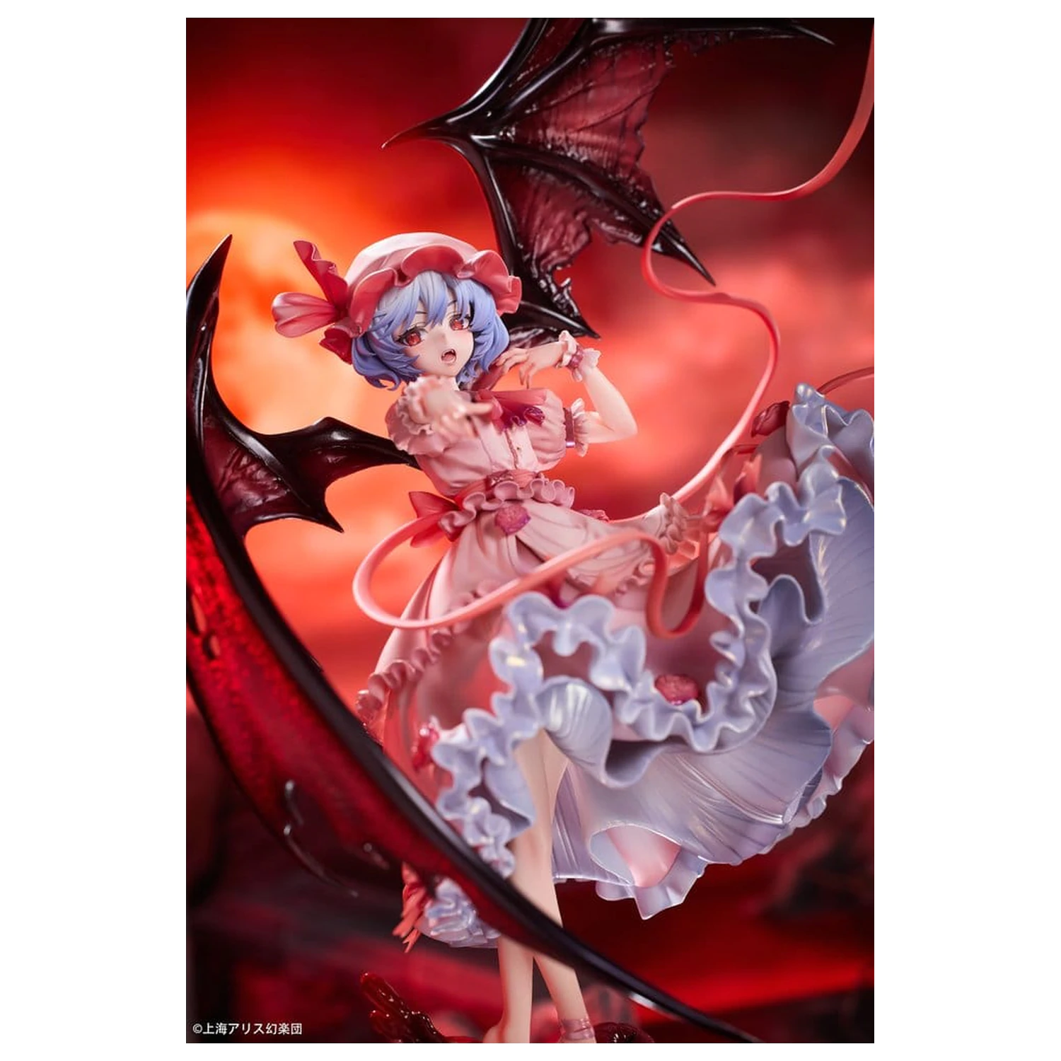 Touhou Project PVC figurka 1/7 Remilia Scarlet 38 cm fotografii produktu
