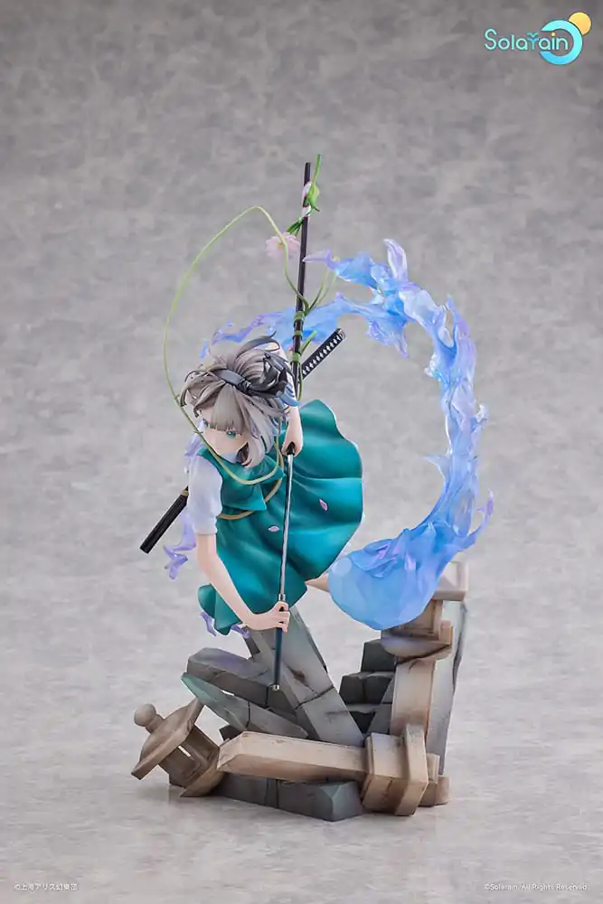 Touhou Project PVC Socha 1/7 Youmu Konpaku: Poločlověk Poloviční Přízrak Zahradník Ver. 28 cm fotografii produktu